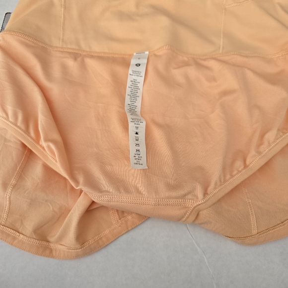 Speed Up High-Rise Lined Short - Size 0 - Orange - Picture 5 of 9
